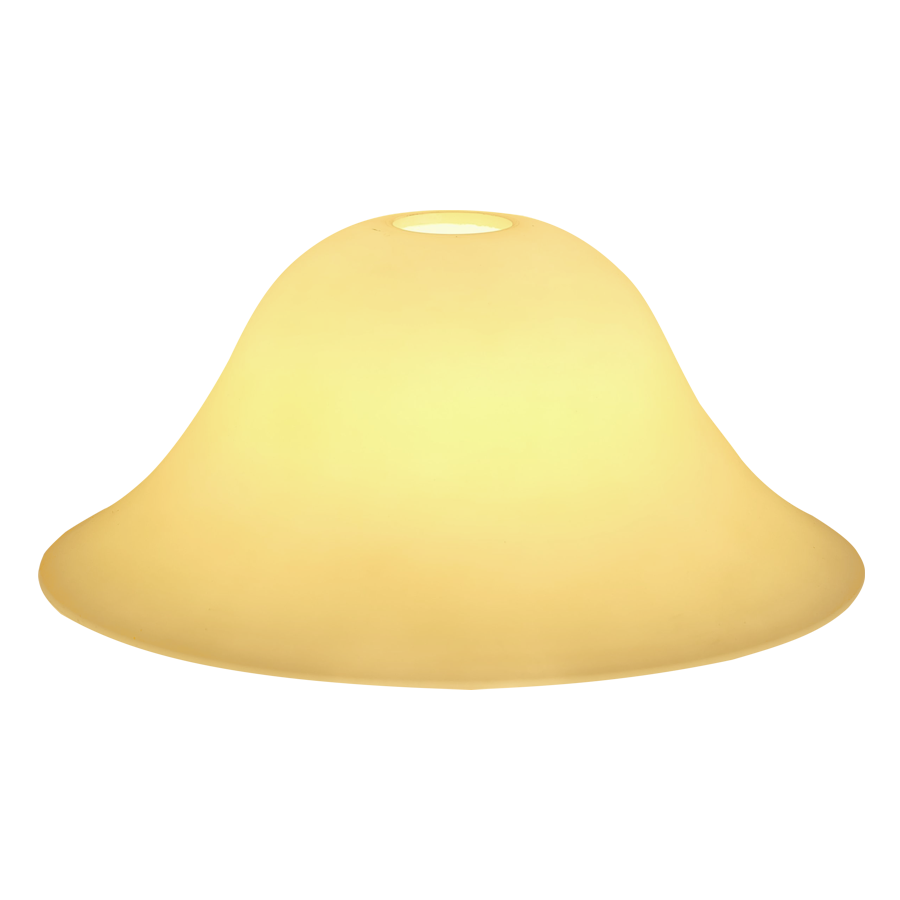 Lampenglas S 30 vanille matt